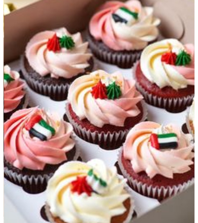 National Pride Cupcakes