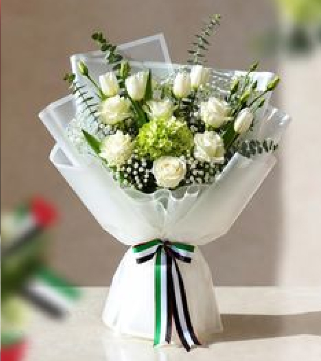 Nation’s Grace Hand-Bouquet, Flowers