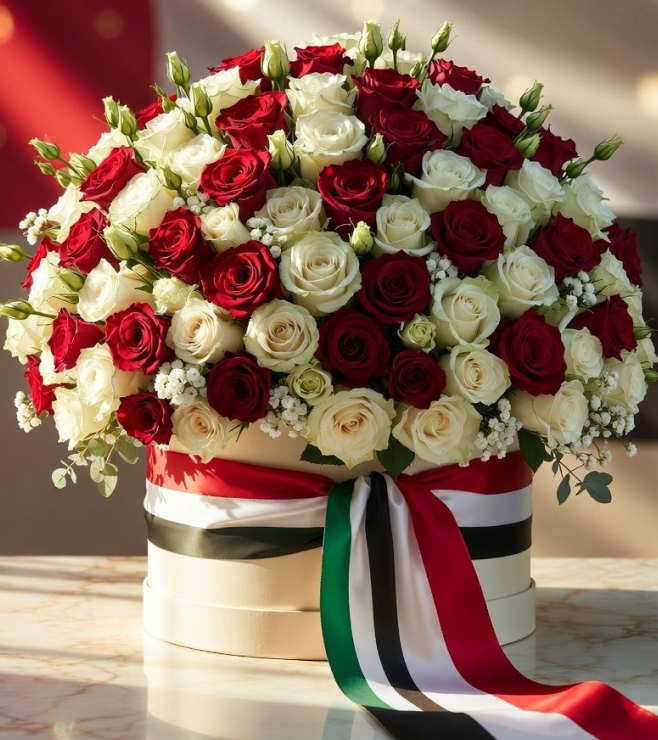Nation’s Honor Hatbox, Flowers