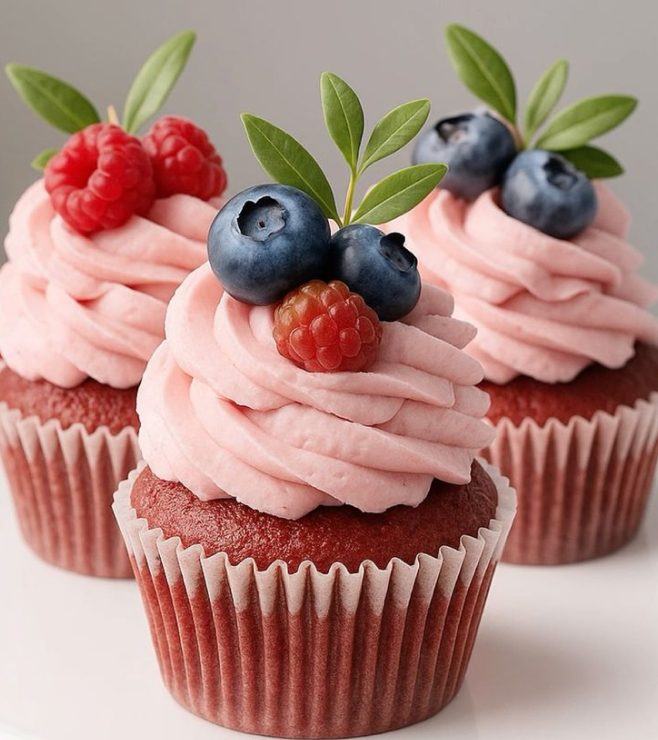 Nature’s Jewel Cupcakes