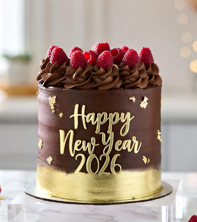New Year Chocolatey Cake