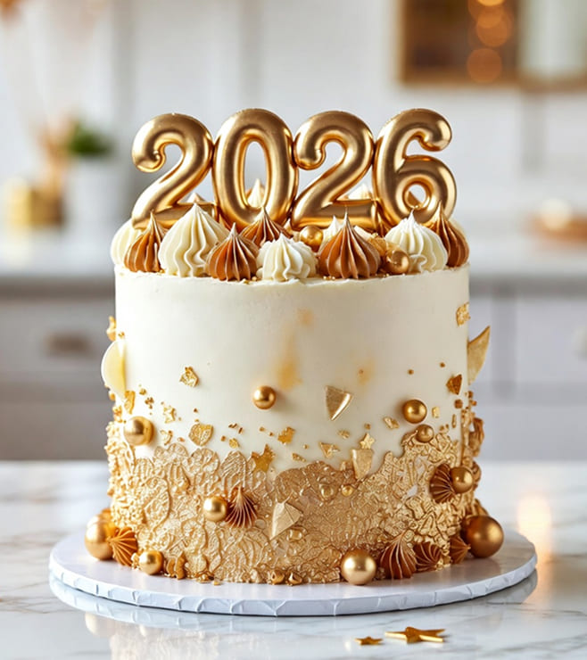 New Year Regalia Cake