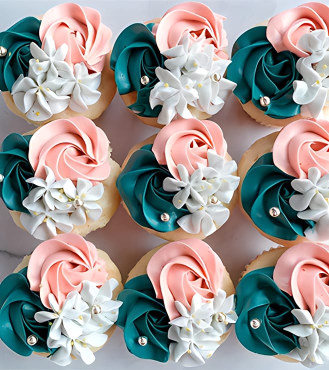 Delicate Pastel Cupcakes