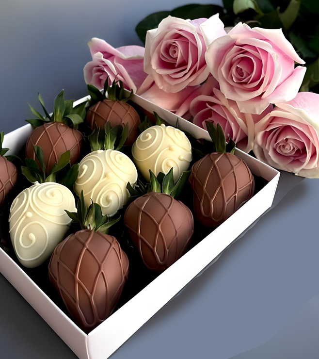 Oh So Fine Dipped Strawberries