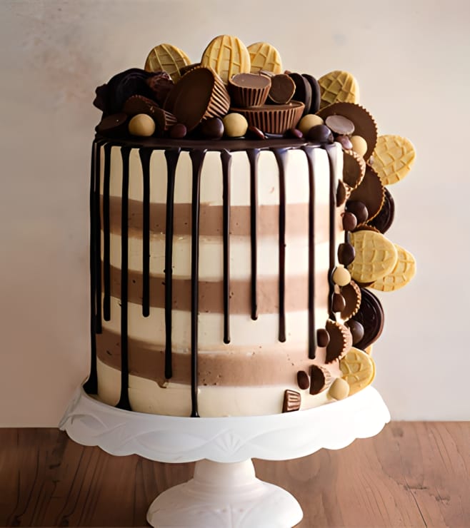 Oreo Reese's Cake