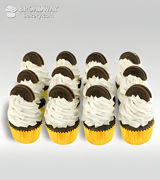 Oreo Decadence - 12 Cupcakes, Congratulations