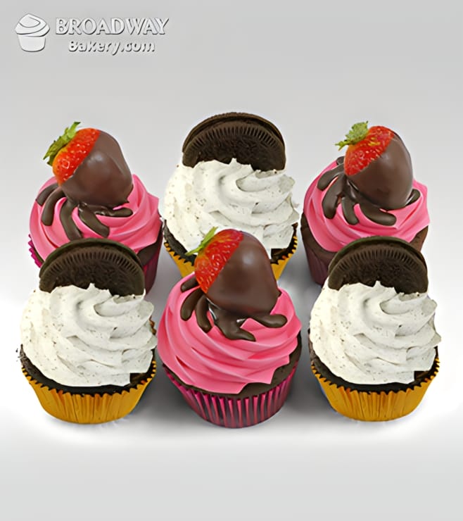 Awesome Twosome- Box of 6, Cupcakes & Cakes