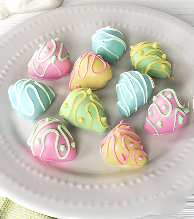 Pastel Dream Dipped Strawberries, Easter