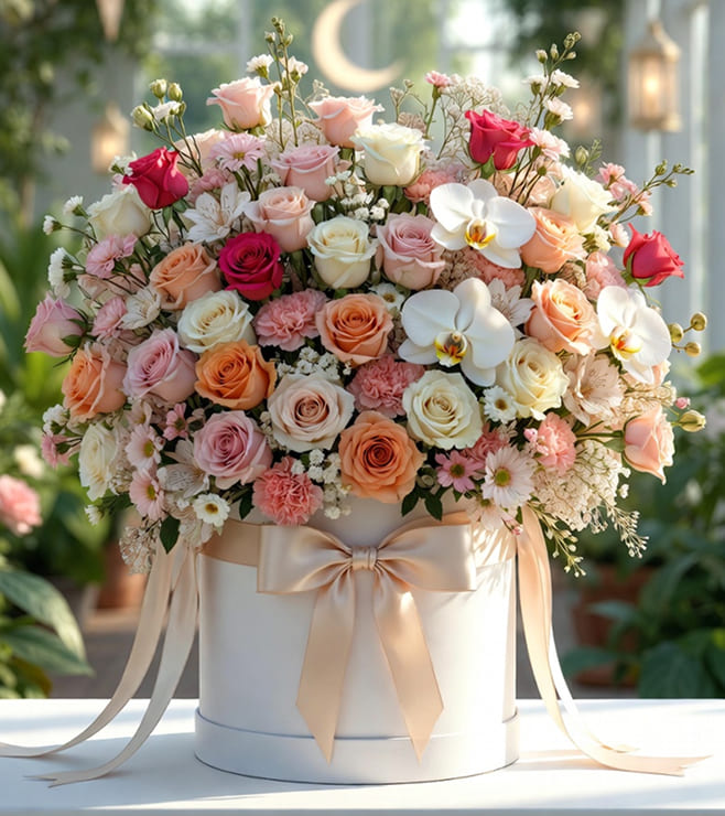 Peaceful Poise Hatbox