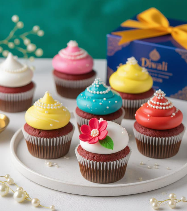 Pearl Mirage Cupcakes