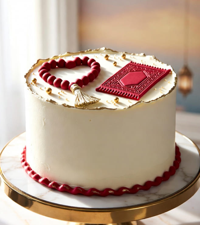 Pearl and Ruby Charm Cake