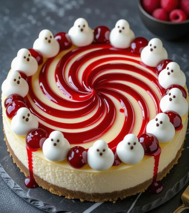 Phantom Cherry Cheesecake, Halloween
