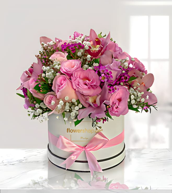 Pink Harmony Hatbox