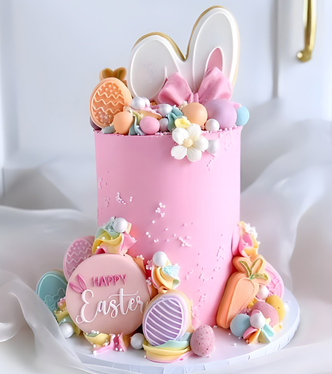 Pink Springtime Cake