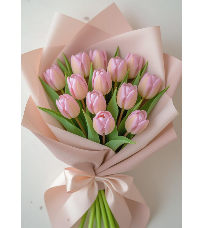 Pink Tulip Promise, Love and Romance Pink Tulip Promise, Love and Romance