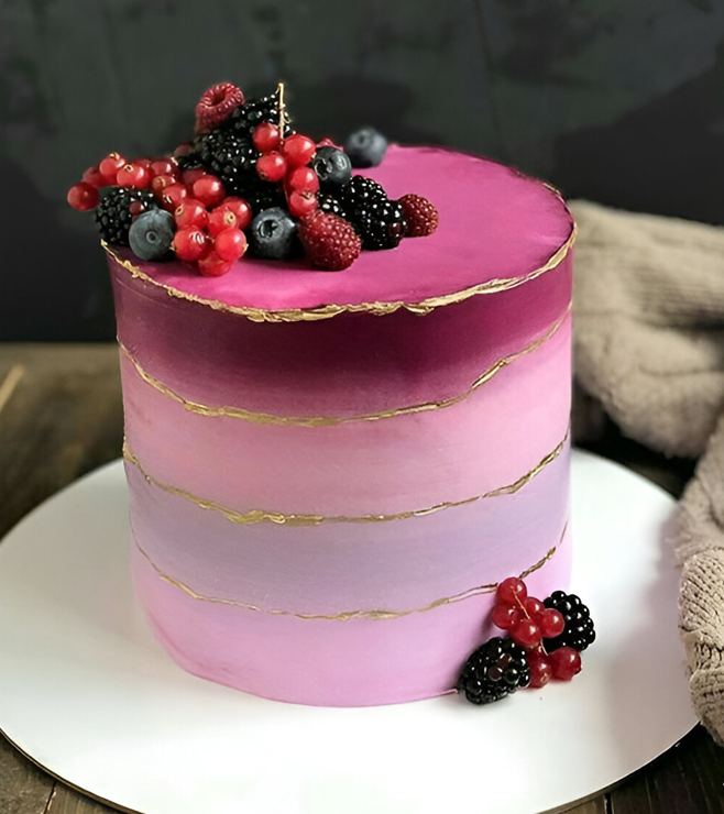 Pink Floss Fantasy Cake