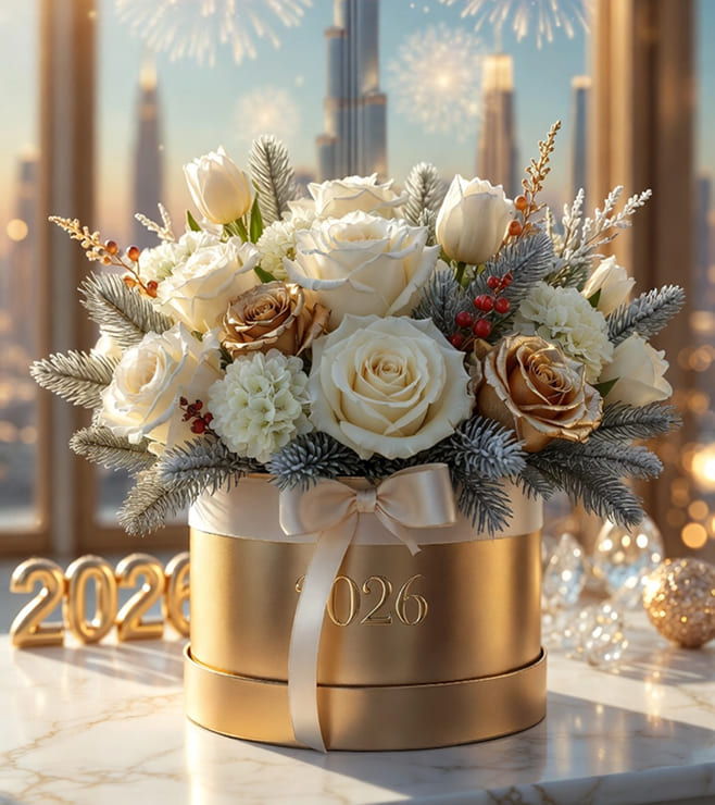 Poised Beginnings Hatbox, New Year Gifts