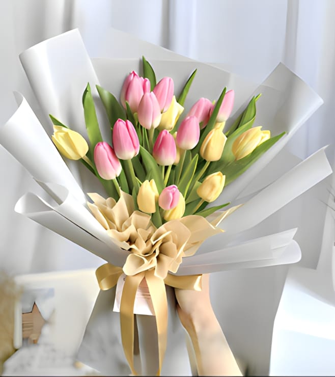 Pop of Spring Bouquet, Emirati Women's Day Gifts