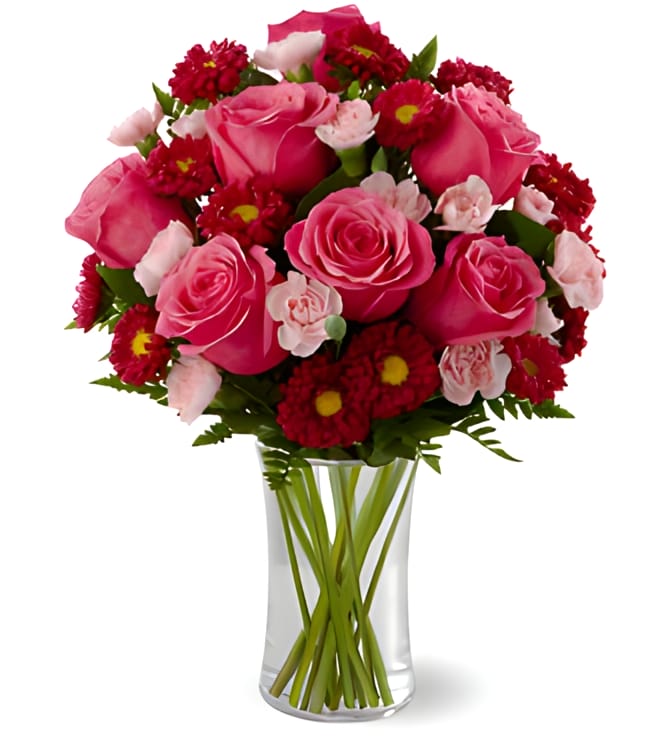 Precious Heart Bouquet, Valentine Flowers