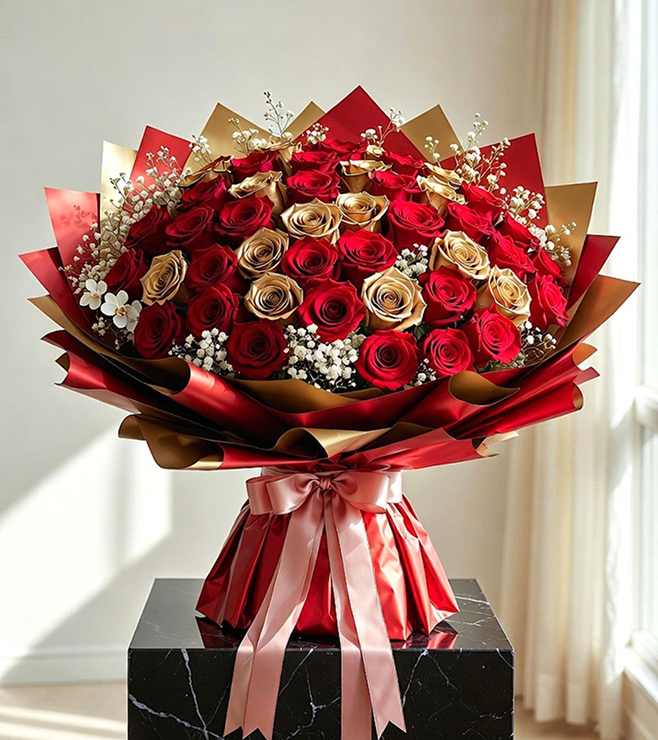 Premium Love Bouquet, Flowers