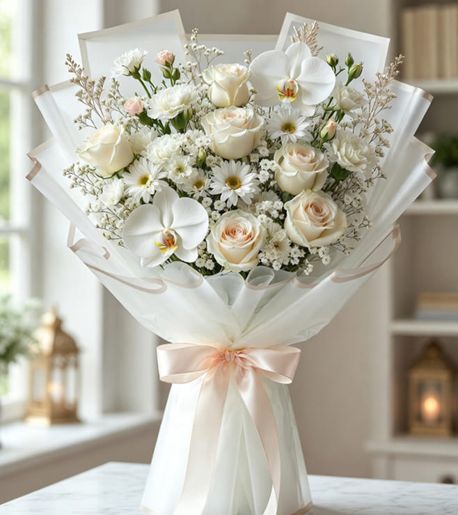 Pristine Petals Bouquet