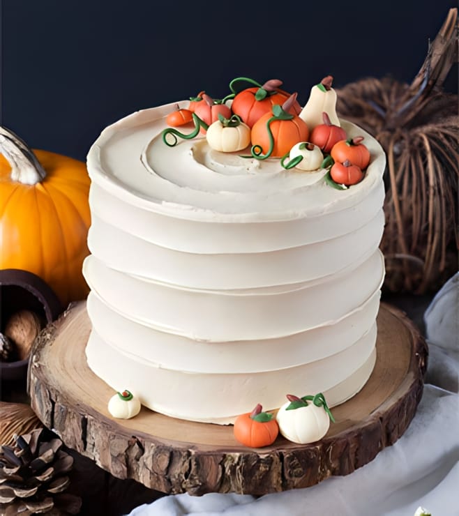 Pumpkin Patch Cake