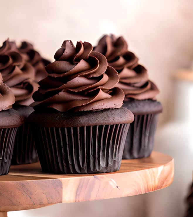 Pure Chocolate Cupcakes