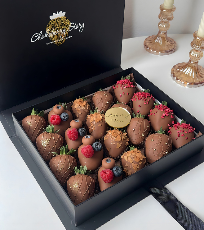 Pure Love Dipped Strawberries, Mother's Day