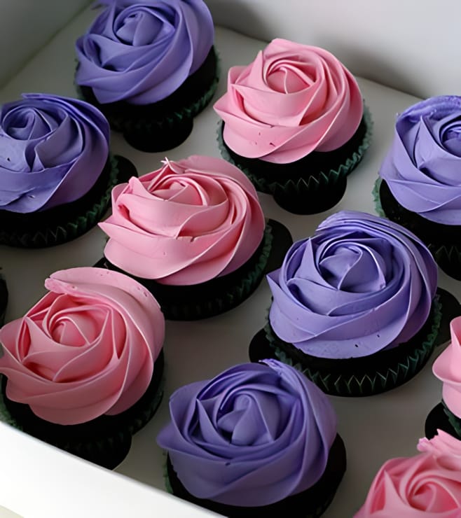 Purple & Pink Dream Cupcakes