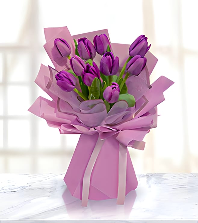 High Style Lavender Bouquet, theflowershop.ae 47051