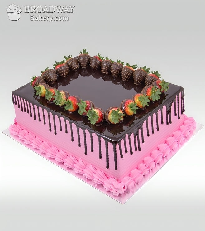 Oh So Pretty Strawberry Chocolate Cake, Cakes