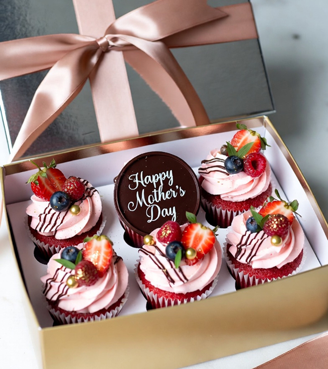 Radiant Bloom Cupcakes