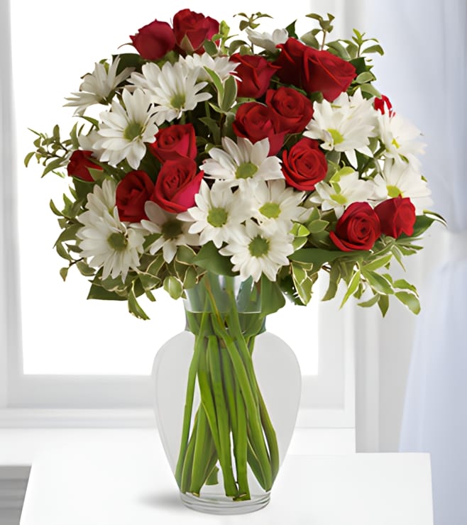 Red White And You Bouquet, Sympathy