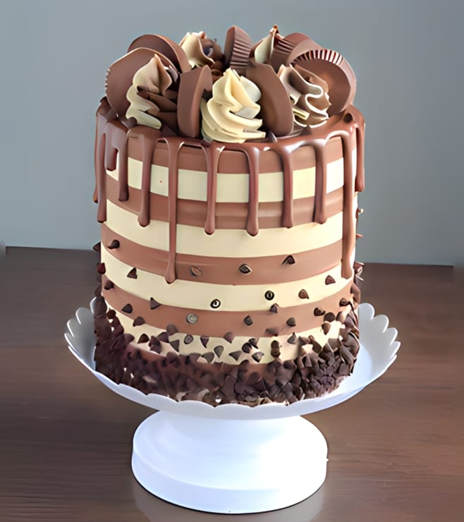 Reese's Butter Cups Cake, Birthday Cakes