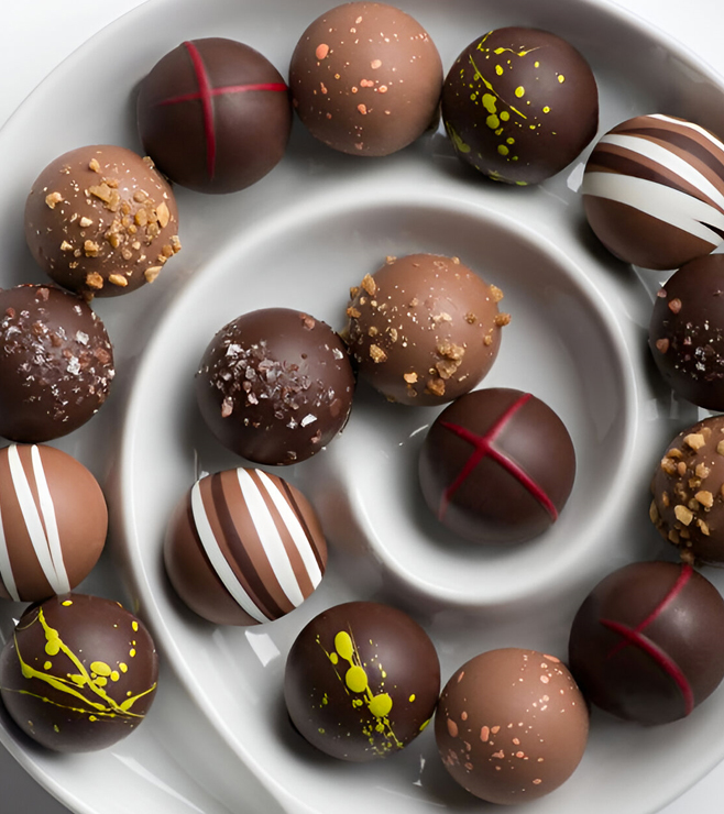 Rich Chocolate Truffles, Assorted Chocolates