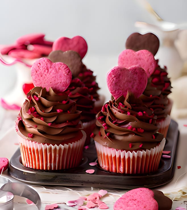 Romantic Swirls Cupcakes