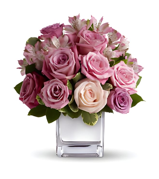 Rose Rendezvous Bouquet, Purple