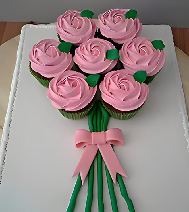 Rose Blush Cupcakes