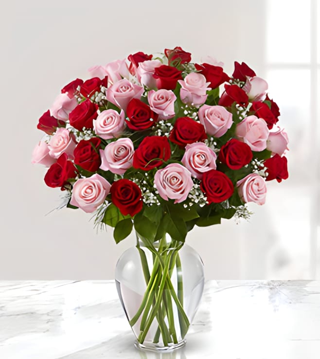 Rosy Enchantment Bouquet, Valentine's Day