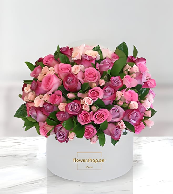 Rosy Moment Hatbox