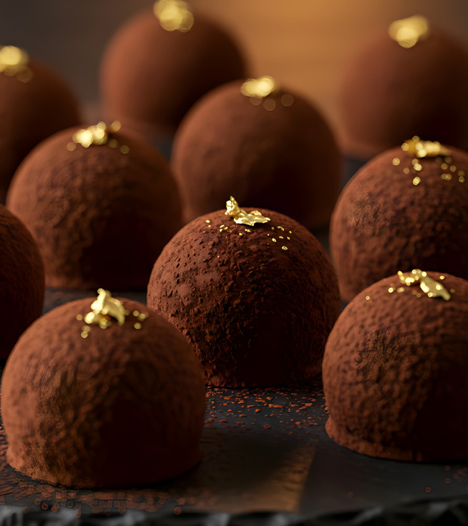 Royal Dark Chocolate Truffles