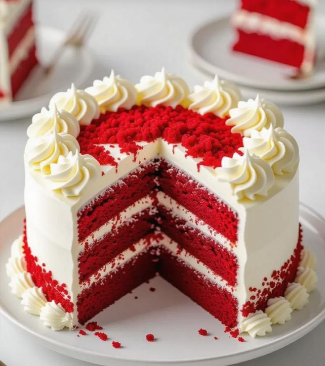Ruby Velvet Dream Cake, Love and Romance Ruby Velvet Dream Cake, Love and Romance