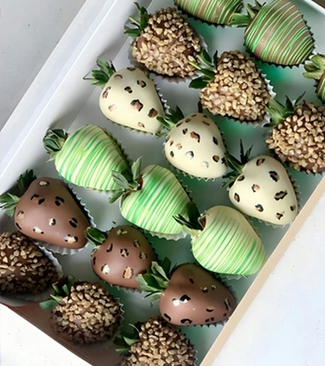 Safari Dipped Strawberries