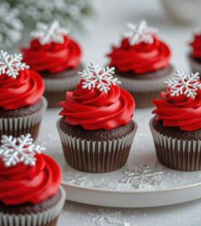 Santa’s Treat Cupcakes, Christmas Gifts