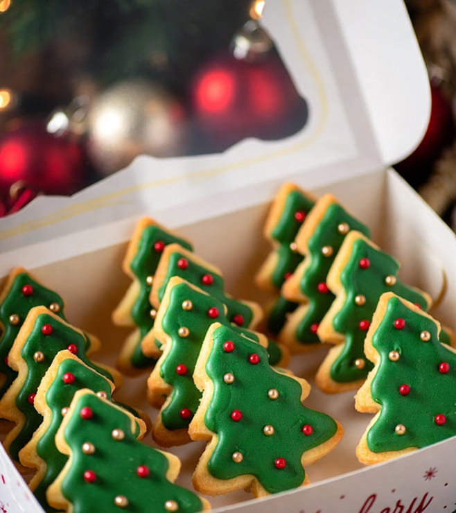 Santa’s Tree Cookies, Christmas Gifts