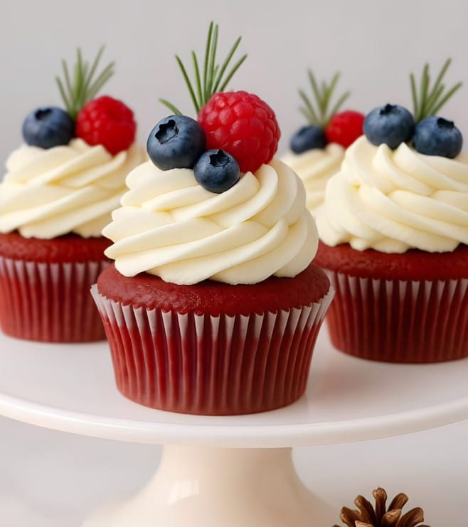 Santa’s Workshop Cupcakes, Christmas Gifts