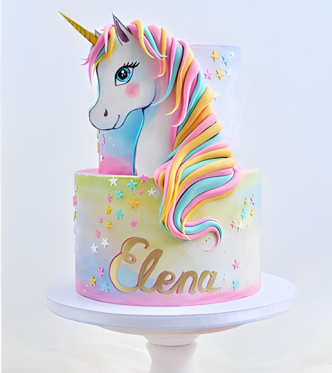 Savory Magic Unicorn Cake