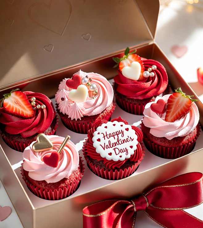 Secret Crush Cupcakes