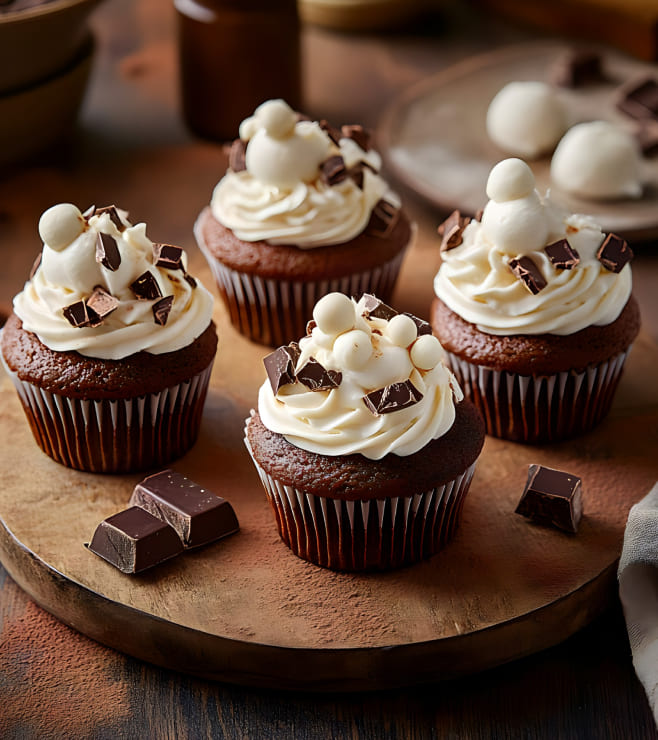 Snowday Delight Cupcakes, Christmas Gifts