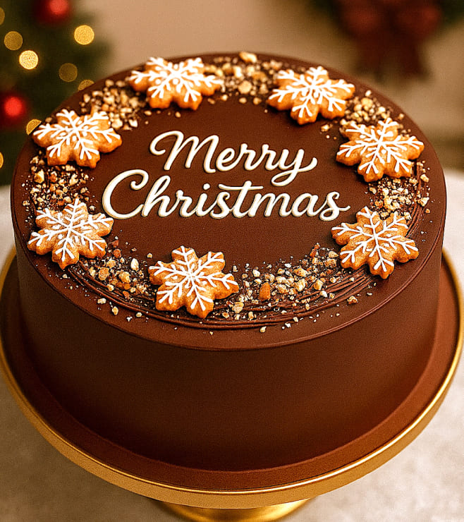 Snowflake Ginger Crunch, Christmas Gifts